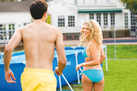 Intex Rectangular Frame Pool 4.5m X 2.2m X 0.84m 28273