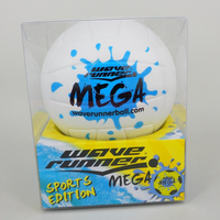 WAVE RUNNER MEGA SPORT BALL 9CM ASST - WR800B-SPT�