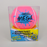 WAVE RUNNER MEGA SPORT BALL 9CM ASST - WR800B-SPT�
