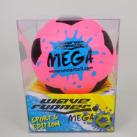 WAVE RUNNER MEGA SPORT BALL 9CM ASST - WR800B-SPT�