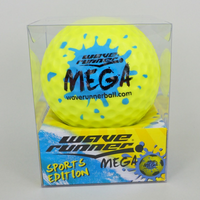 WAVE RUNNER MEGA SPORT BALL 9CM ASST - WR800B-SPT�