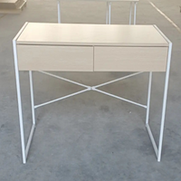 Minimalist Study Desk With Drawers/Office Table/MDF