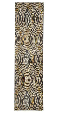 Dream Scape 852 Charcoal Runner By Rug Culture - 300X80CM - RUNNER
