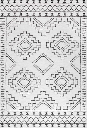 Kindred Leeroy White by Rug Culture-220X150CM - RECTANGLE