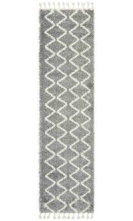Saffron 11 Silver Runner by Rug Culture - 300X80CM - RUNNER
