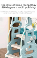 Kids Slide Swing Set Outdoor Toys Playground Activity Basketball Hoop