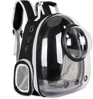 Pet Space Capsule Backpack, Small Medium Cat Puppy Dog Carrier, Transparent Breathable Heat Proof, Pet Carrier for Travel Hiking Walking Camping, Grey