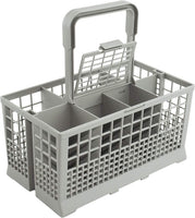 CARLA HOME 8 Slot Universal Dishwasher Cutlery Basket with Handle and Lid which Fits Most Brands (240mm X 135mm X 122mm)