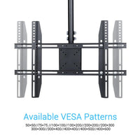 Adjustable Ceiling TV Mount for 26-65" LCD LED
