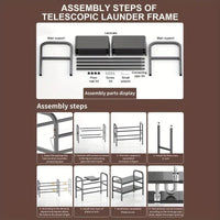 Expandable Under Sink Organizer Set 8 Panel