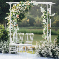 Stereoscopic Metal Garden Arch Arbor Wedding Pergola Trellis