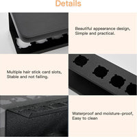 Black Space Aluminum Wall Mount Holder for Dyson Airwrap