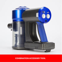 Enigma V8 22.2v Cordless Stick Vacuum Cleaner Blue + Toolkit