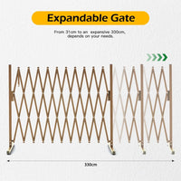 Expandable Aluminum Garden Fence Gate Rectangular