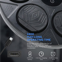 Bluetooth Smart Punching Bag Wall Pad 9 Speeds w/ Gloves