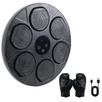 Bluetooth Smart Punching Bag Wall Pad 9 Speeds w/ Gloves