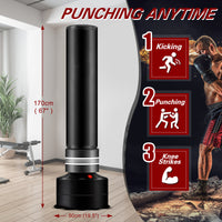 Standing Boxing Bag Punch Training for Adults Kids 170cm