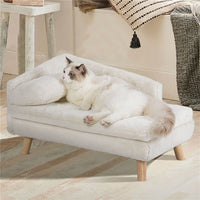 Small Raised Pet Sofa 70x40x39cm Waterproof Portable Dog Bed
