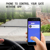 2000KG Automatic Sliding Gate Opener Commercial Residential + APP