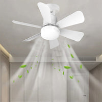 16.5 Ceiling Fan with LED Light 3-Speed Remote Control