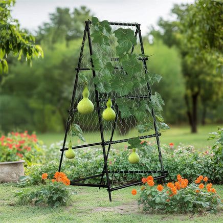 XL Heavy Duty Garden Trellis for Climbing Plants with Netting