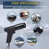 Universal 12V Ignition Timing Light Strobe Lamp 1.36m Cable