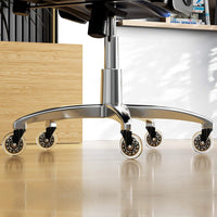 3 Swivel Rollerblade Chair Wheels, 7/16 Stem, All Floors - 5 Pack