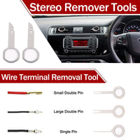 65pcs Car Trim Removal Tool Set Pry Bar Dash Kit