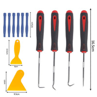 65pcs Car Trim Removal Tool Set Pry Bar Dash Kit