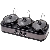 Westinghouse Slow Cooker Ceramic Pots 3 x 2.5L