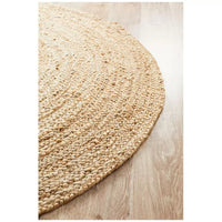 Atrium polo natural indoor rug 150 x 150cm
