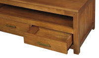 Paris 4 Drawer Coffee Table (Light Pecan)