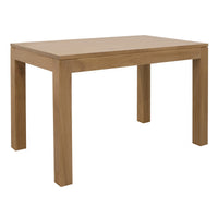 Amsterdam Solid Mindi Timber Dining Table 120 x 70 cm (Natural)