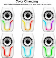 Wired Mini Gaming Speakers with 3.5mm, Portable Computer Mini Speakers for Music