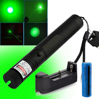 990Miles Rechargeable Green Laser Pointer Pen Light Astronomy Visible Beam Lazer
