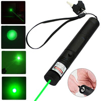 990Miles Rechargeable Green Laser Pointer Pen Light Astronomy Visible Beam Lazer