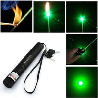 990Miles Rechargeable Green Laser Pointer Pen Light Astronomy Visible Beam Lazer