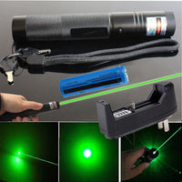 990Miles Rechargeable Green Laser Pointer Pen Light Astronomy Visible Beam Lazer