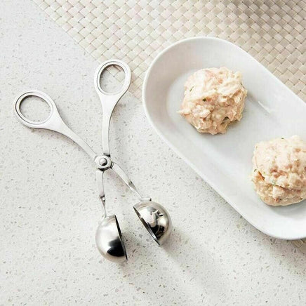 S Meatball Maker Spoon Kitchen Stick Utensil Baller Meat Stainless Steel AU