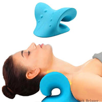 Neck Traction Pillow Original Cloud Shape Neck Stretcher Cervical Pain Relief AU