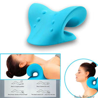 Neck Traction Pillow Original Cloud Shape Neck Stretcher Cervical Pain Relief AU