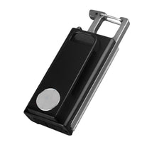 Mini Flashlight Keychain USB Rechargeable Cob Waterproof Portable Led Work Light