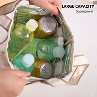 Portable 22*11.5*25cm Insulated Lunch Bag Food Container Picnic Storage Handbag