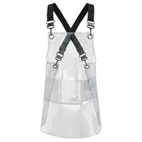 Fashion Clear Apron Oil Resistant Waterproof Home Apron TPU Household Supplies