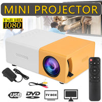 Mini Projector HDMI USB LED HD 1080P Home Cinema Portable Pocket Projector Party