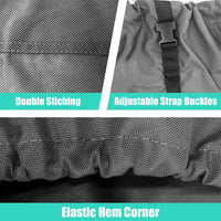 Heavy-Duty Marine Grade 17ft-19ft / 5.2m-5.8m Trailerable Jumbo Boat Cover 420D