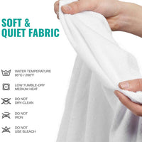 Fully Fitted Waterproof Cotton / Non Woven Mattress Protector Cover Double