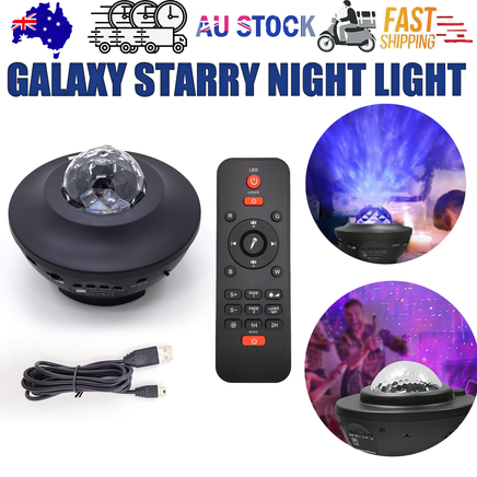 Galaxy Starry Night Light Projector Ocean Star Sky Party Baby Kids Room LED Lamp