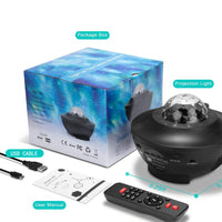 Galaxy Starry Night Light Projector Ocean Star Sky Party Baby Kids Room LED Lamp