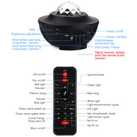 Galaxy Starry Night Light Projector Ocean Star Sky Party Baby Kids Room LED Lamp